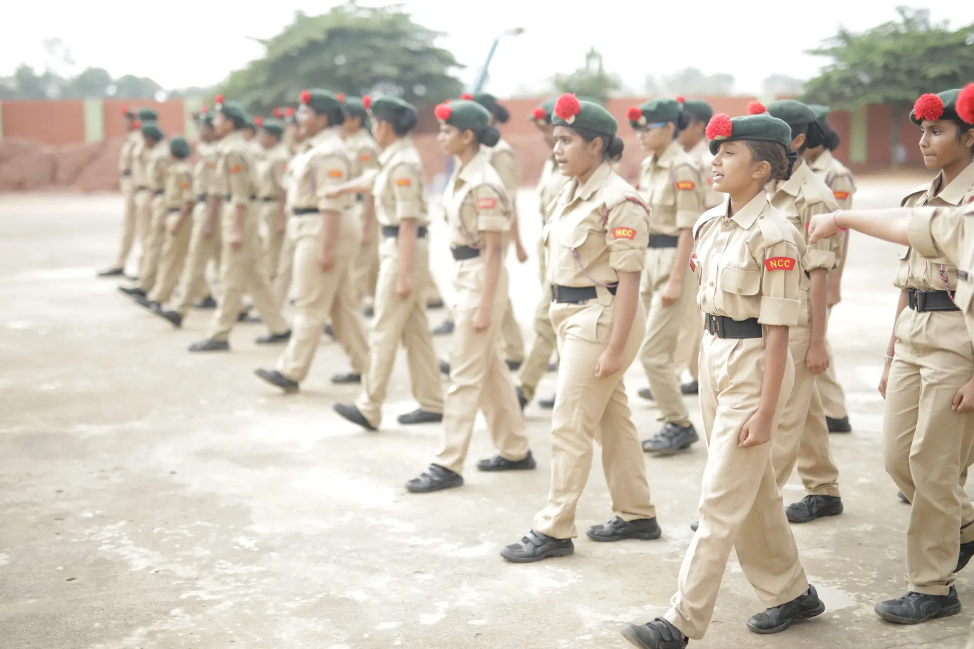 Students at Jain Public School Korba