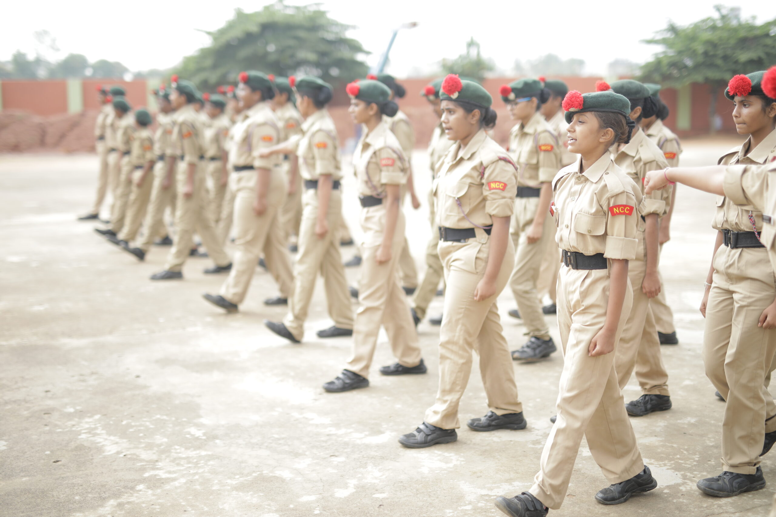 Students at Jain Public School Korba